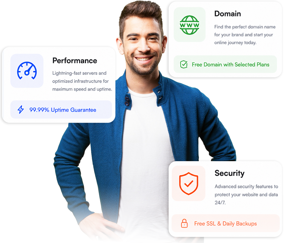 Virtual dedicated server illustration