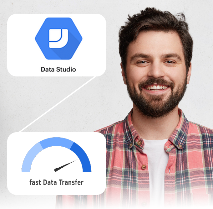 Shared hosting service illustration