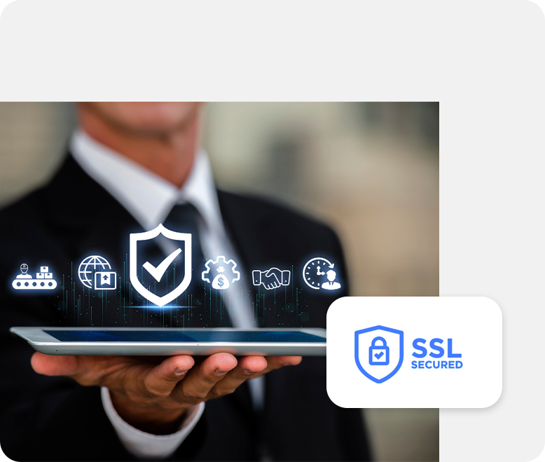 Website protection illustration